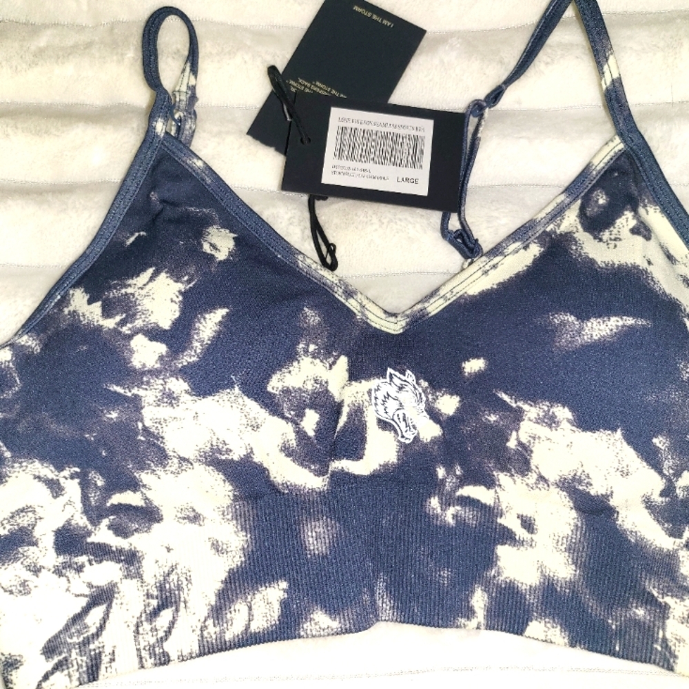 Darc Sport Blue and White Women's Top